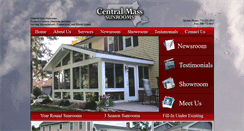 Desktop Screenshot of centralmasssunrooms.com